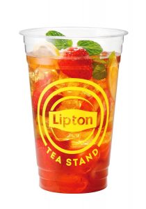 「Lipton TEA STAND」限定新メニュー「Fruits in Tea いちご」